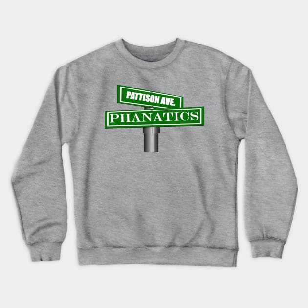 Pattison Ave. Phanatics Intersection Crewneck Sweatshirt by PattisonAvePhanatics